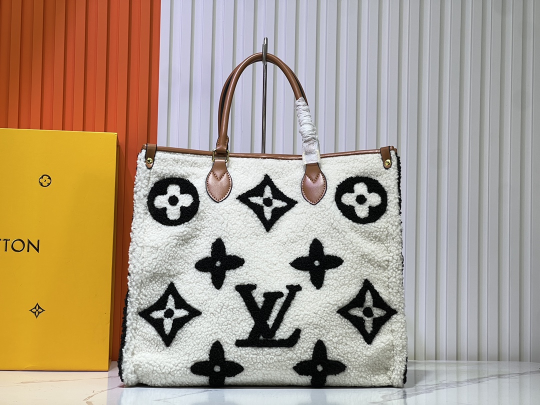 4色 ルイヴィトン オンザゴー Louis Vuitton Onthego ラムの綿毛  M45039 M45321 Monogram Reverse Toronスーパーコピー LVバッグ国内発送後払